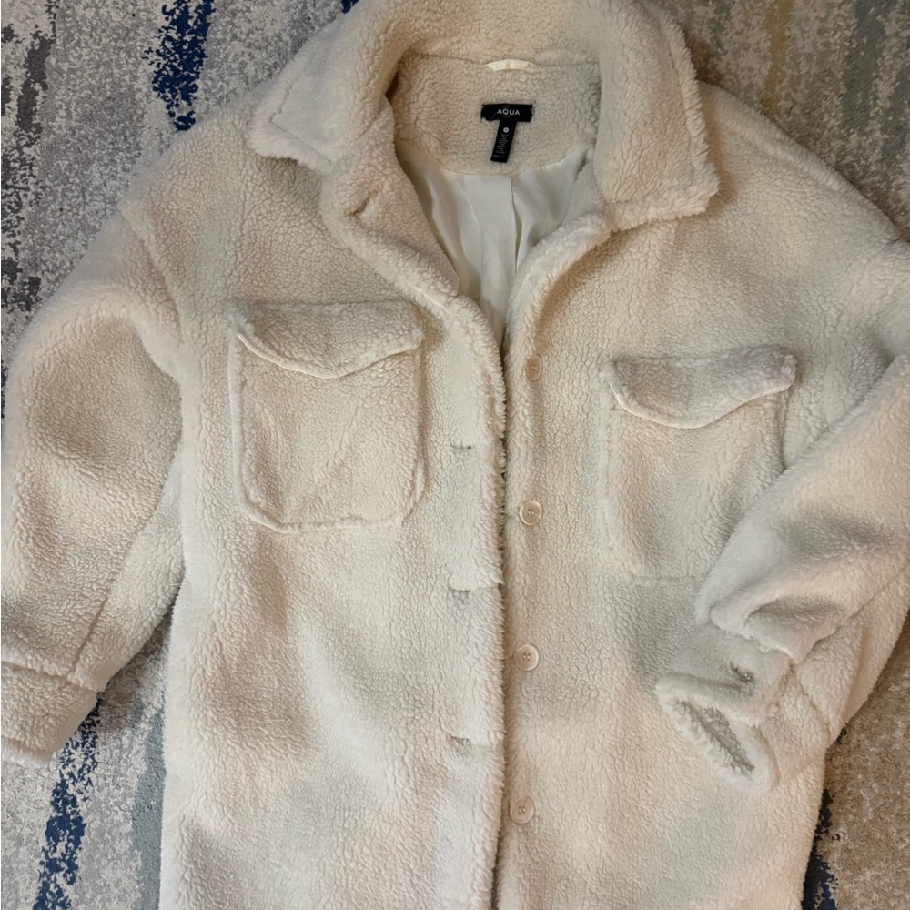 Aqua Sherpa Jacket
